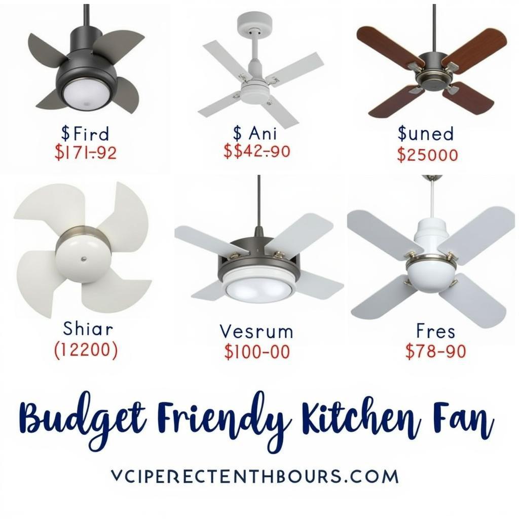 Budget-Friendly Kitchen Fan Options