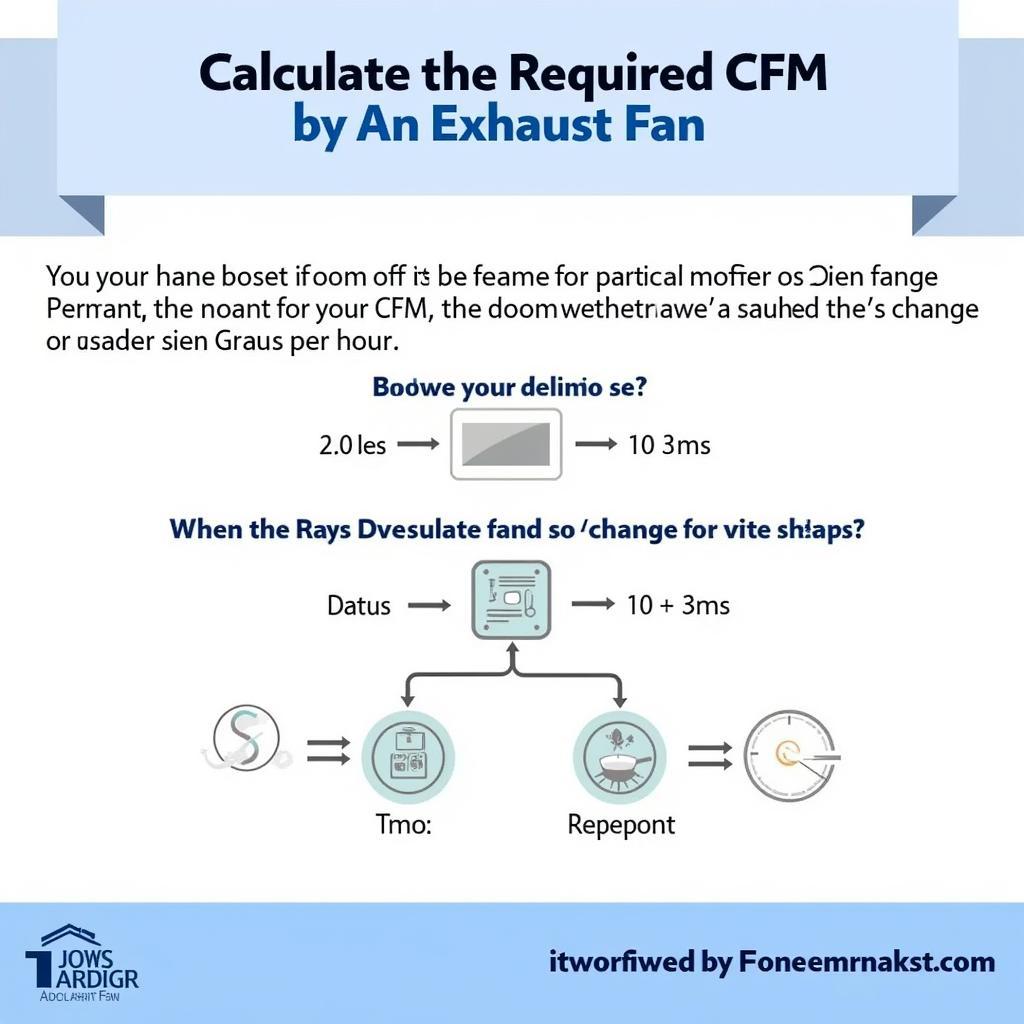 Calculating CFM for Exhaust Fan