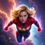 Captain Marvel Cosmic Power Fan Art