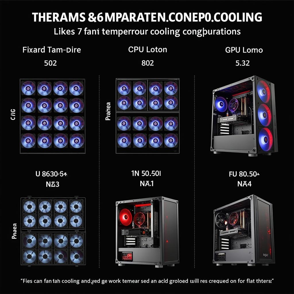 Case 7 Fans Thermal Performance Chart