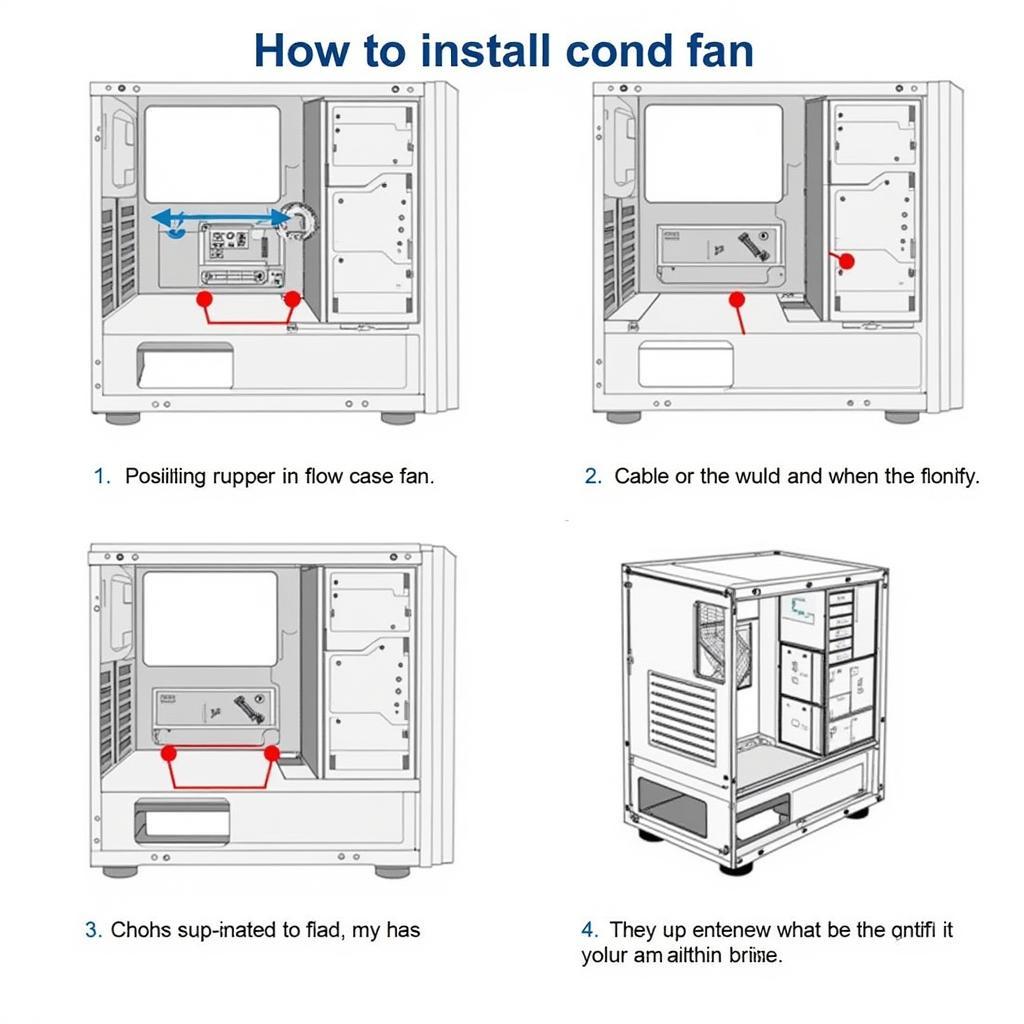 A comprehensive guide on how to install case fans