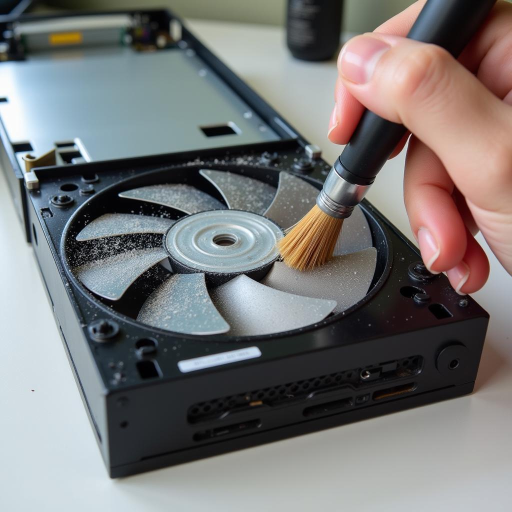 Maintaining a CDROM Case Fan