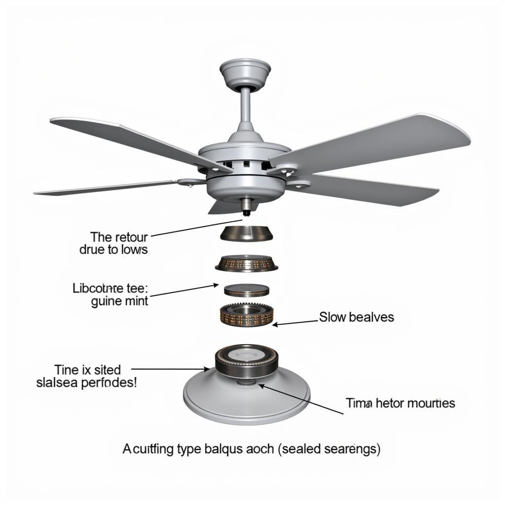 Ceiling Fan Internal Mechanism