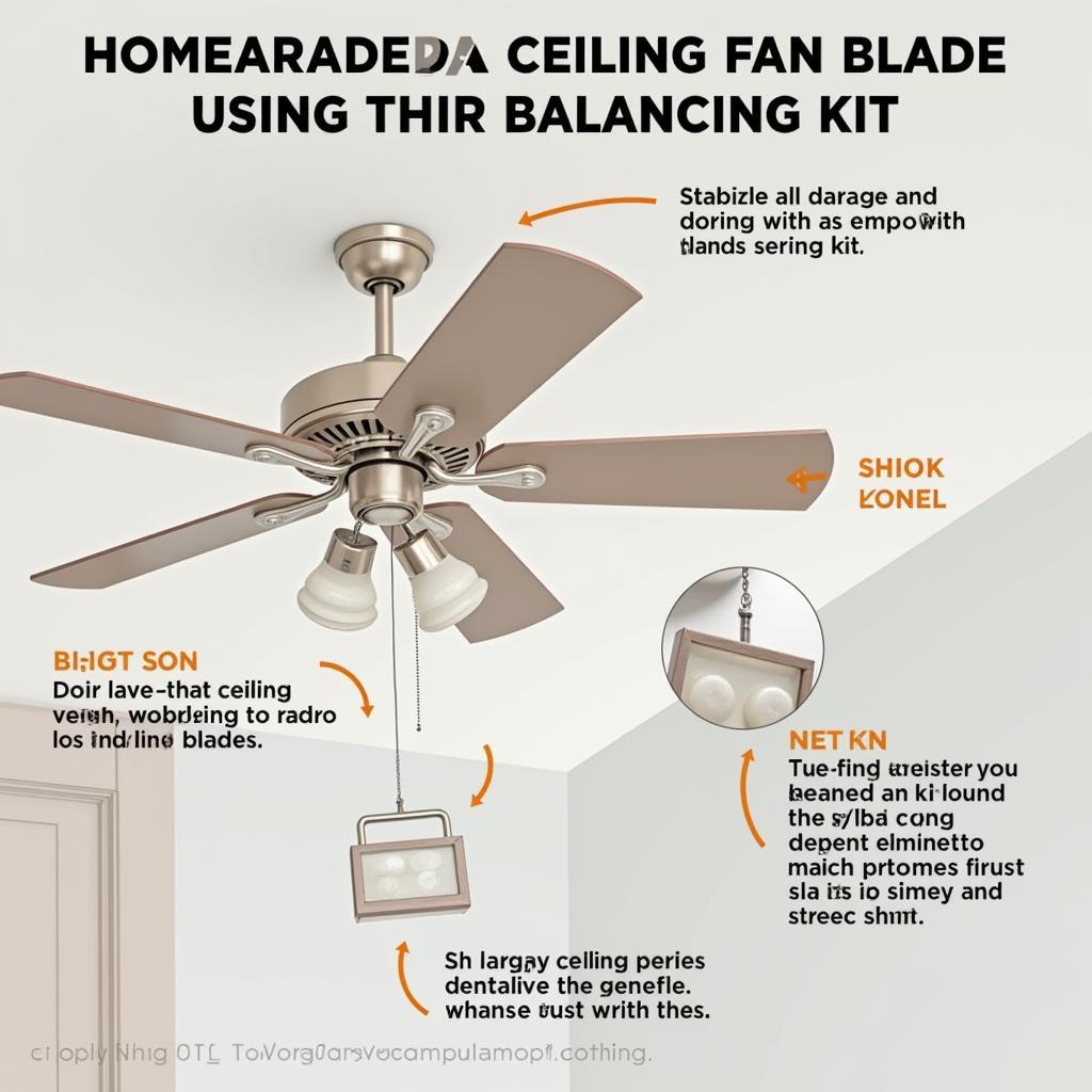 Fixing a Wobbling Ceiling Fan in Portland