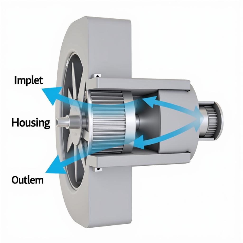 Centrifugal Fan Components Diagram