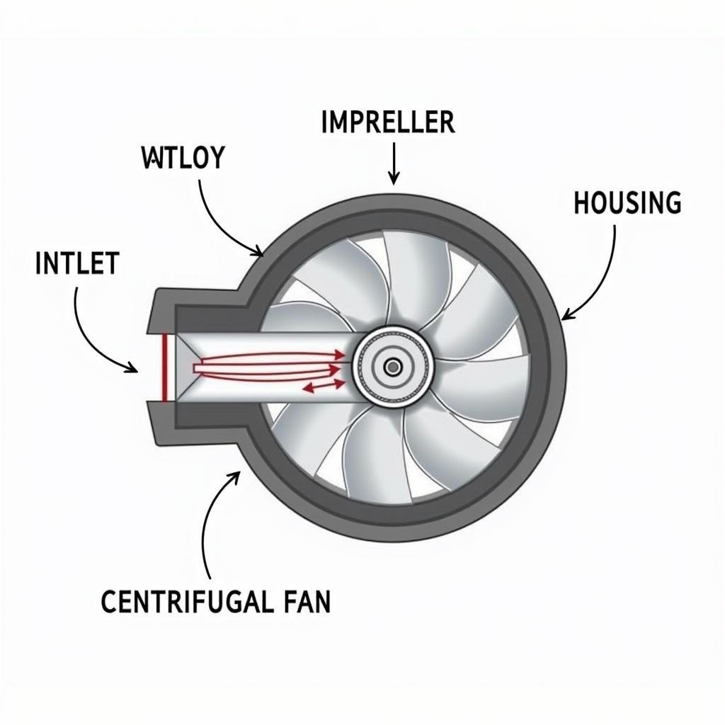 Centrifugal Fan Components Diagram