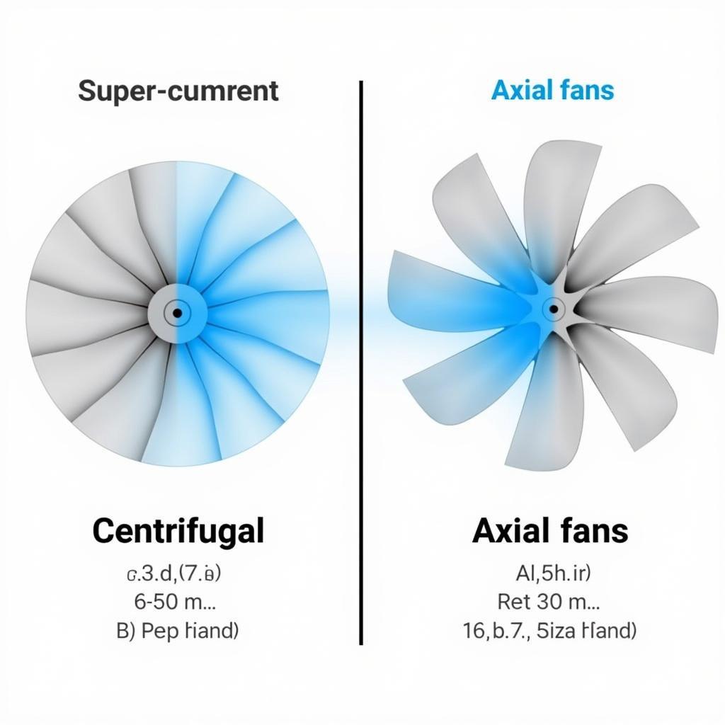 Comparison of Centrifugal and Axial Fans