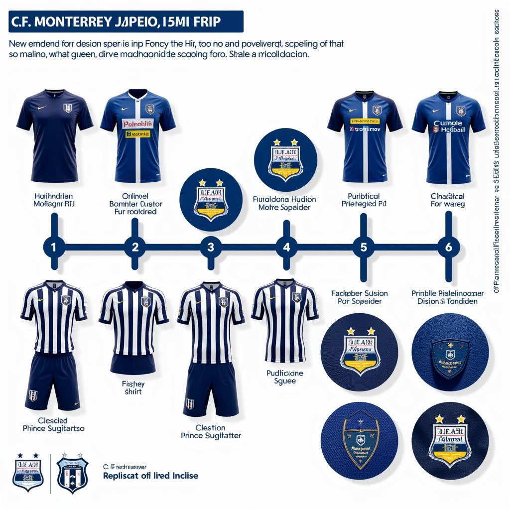 Evolution of the C.F. Monterrey Fans Shirt