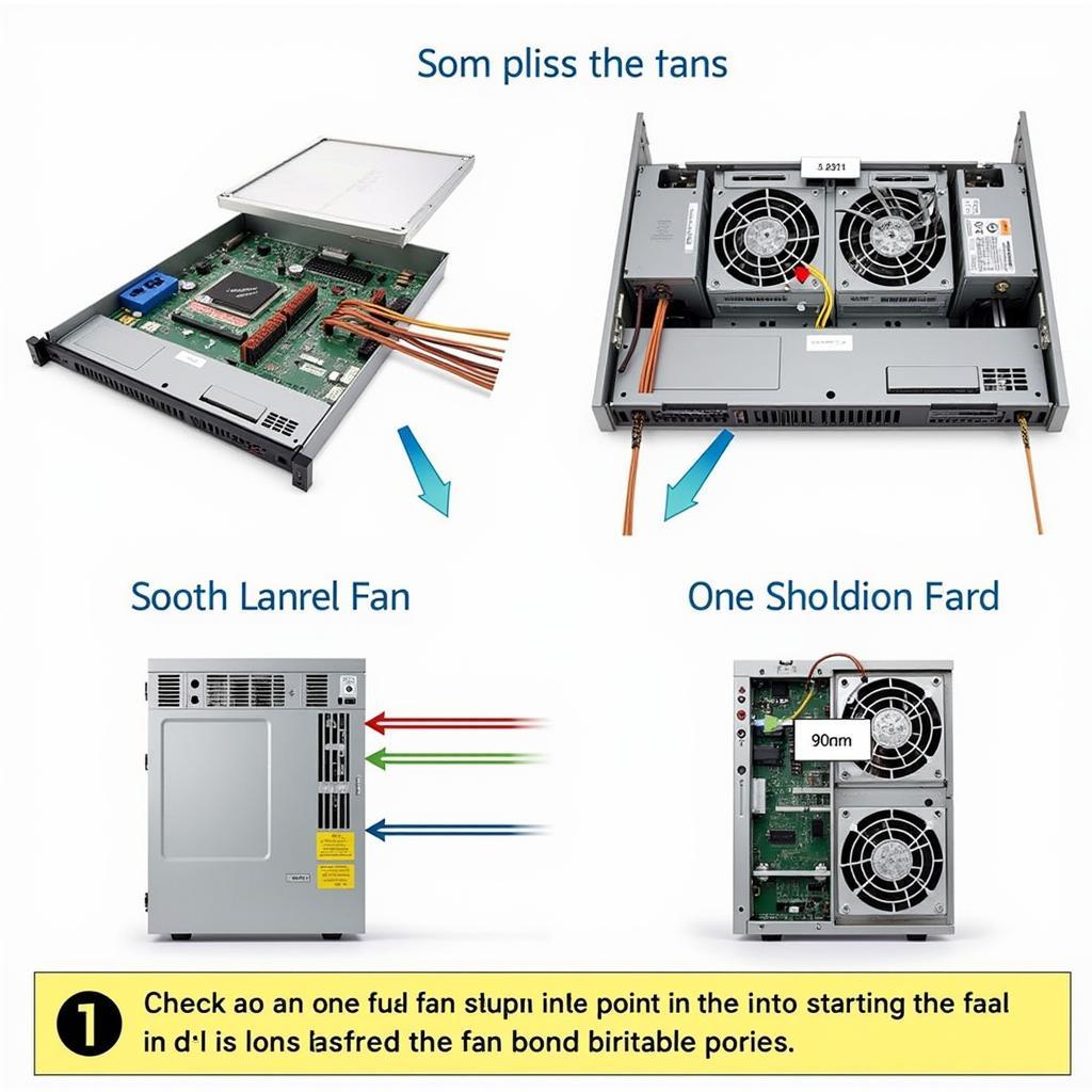 Checking HP ProLiant ML570 G2 Fan Cables