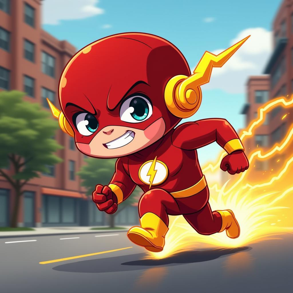 Chibi Flash Running