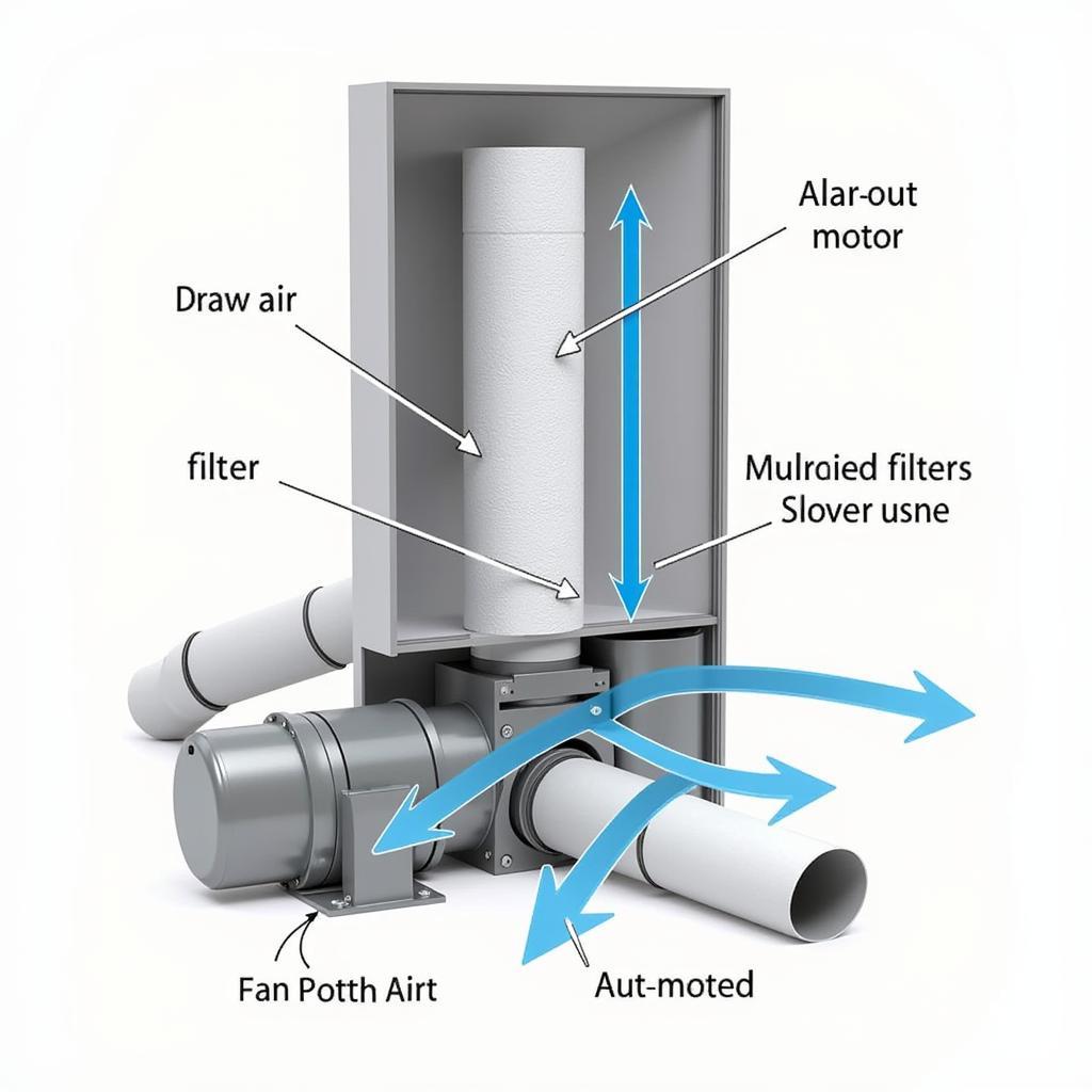 Chimney Extractor Fan Working Mechanism