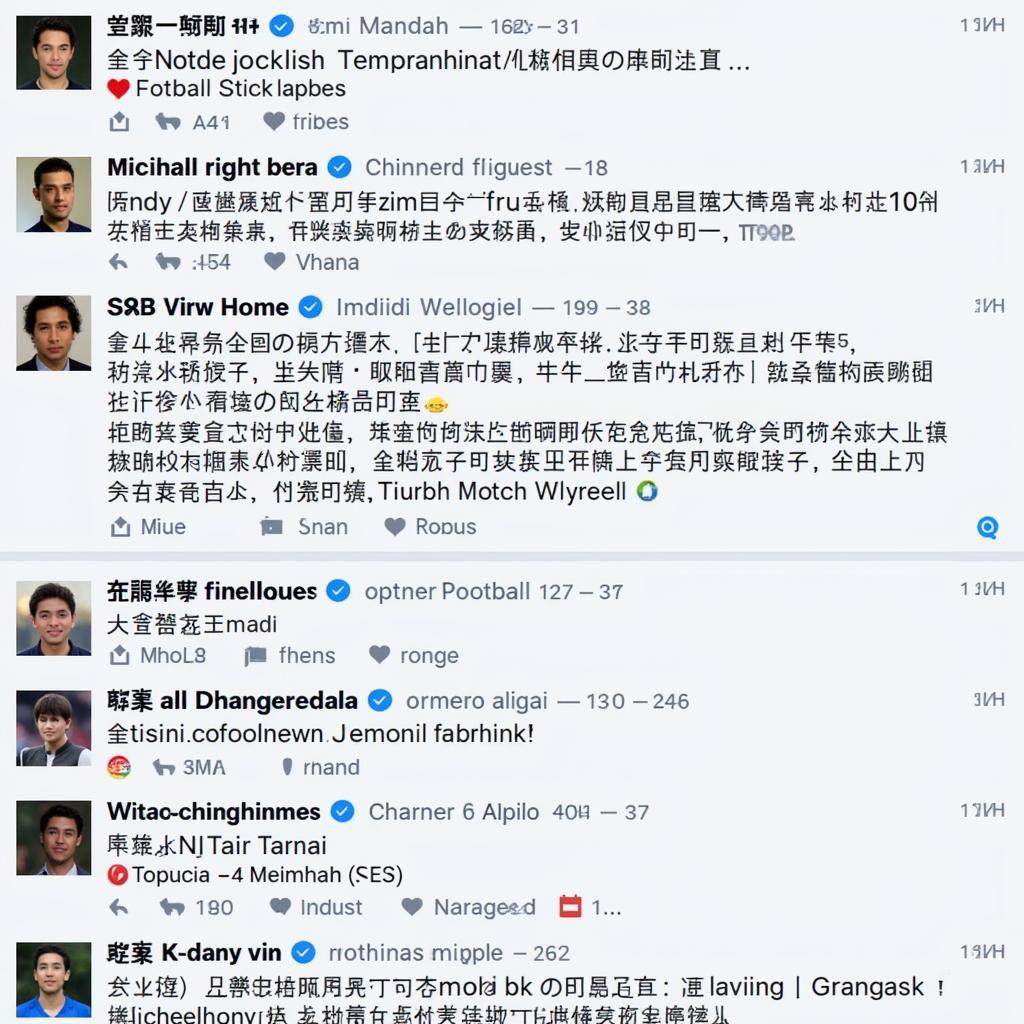 Chinese football fans discussing a match on an online forum