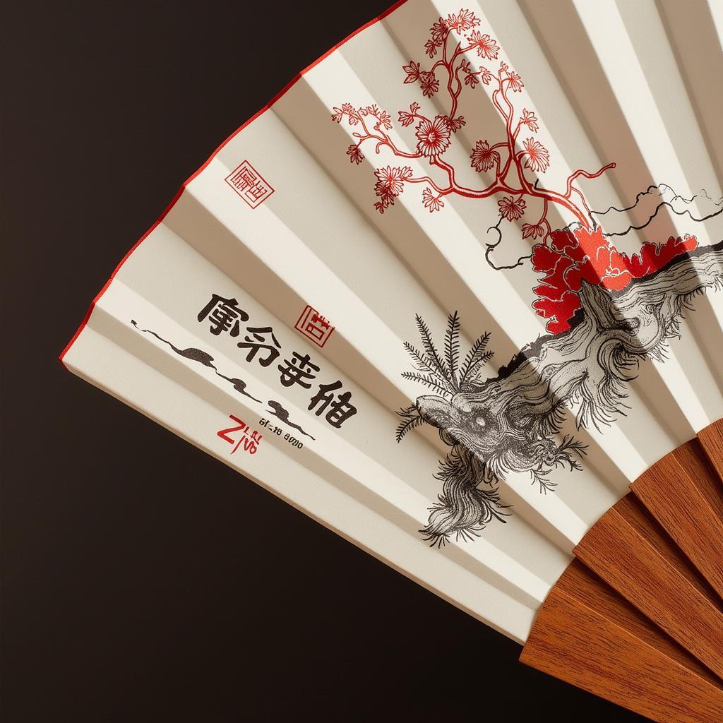 Chuan Qi Toys 011H Folding Fan Details