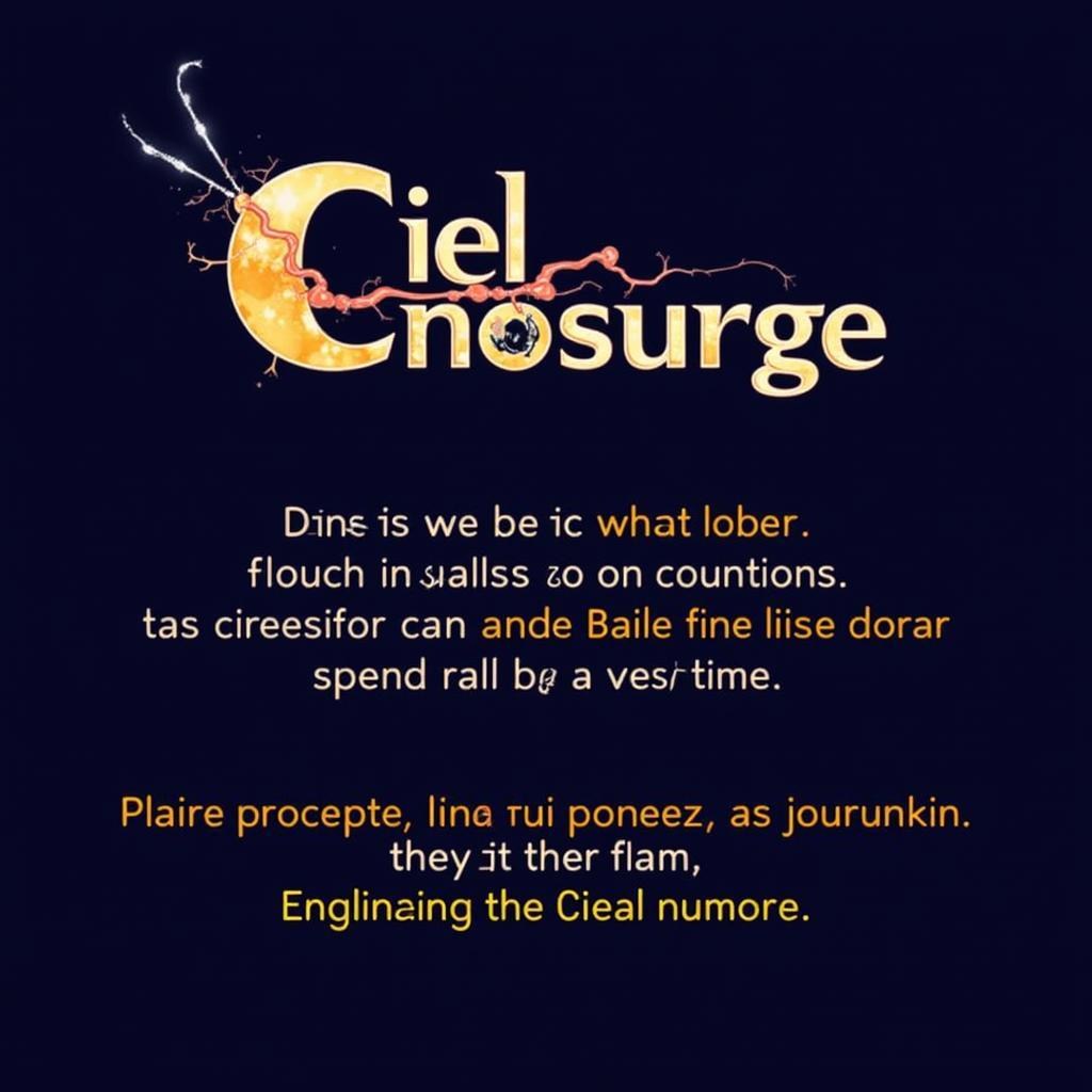 Ciel nosurge fan translation title screen