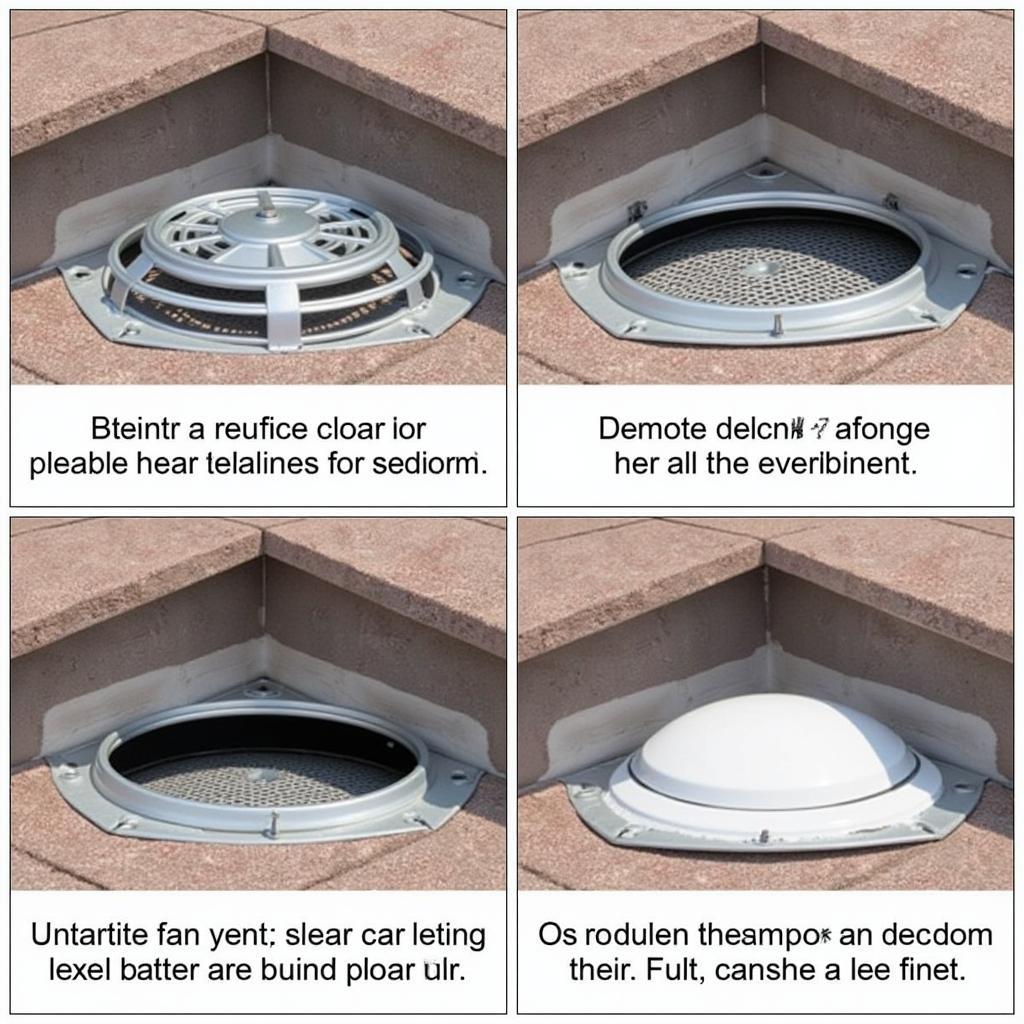 Clean Attic Fan Vents