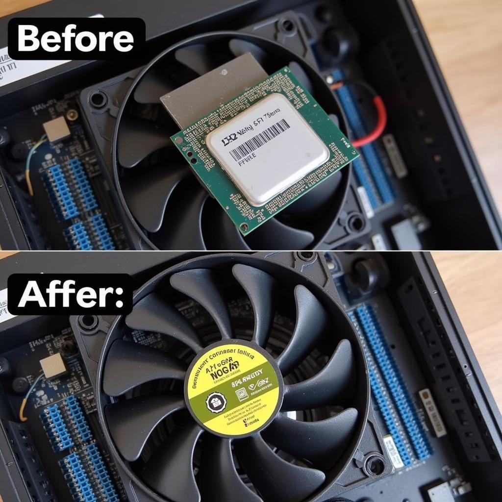 Clean CPU Heatsink and Fan