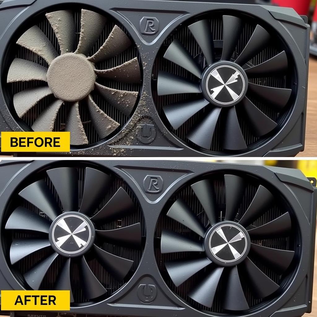 Clean GPU Fan Improved Performance