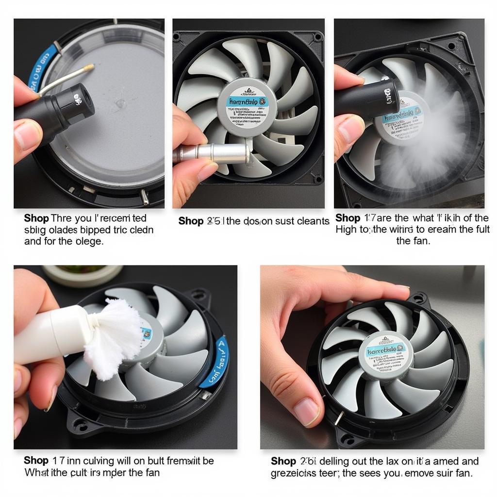 Cleaning a Sama 140mm Fan