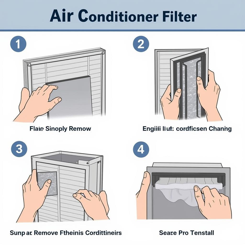 Cleaning Air Conditioner Filter