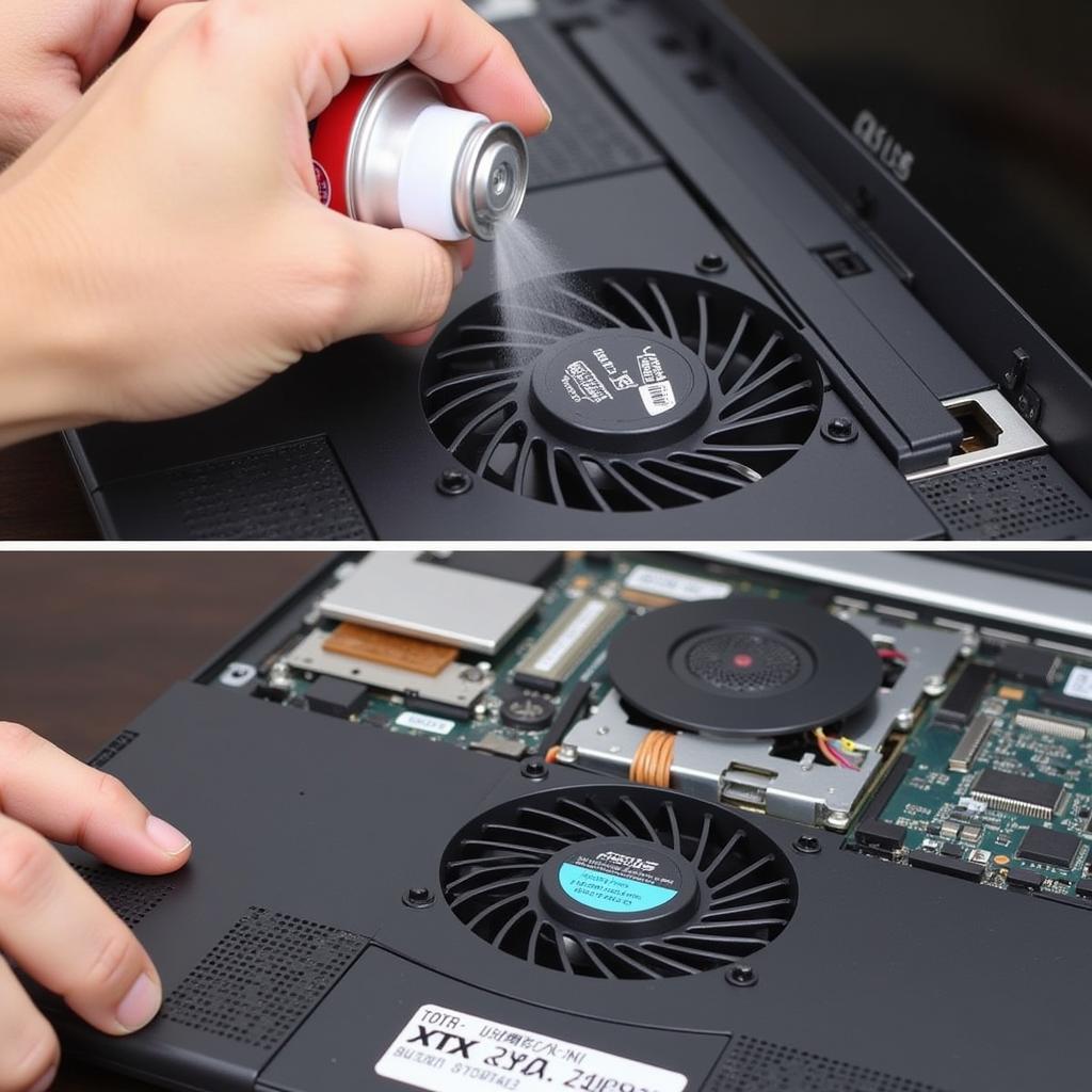 Cleaning Dust from Asus Laptop Fans