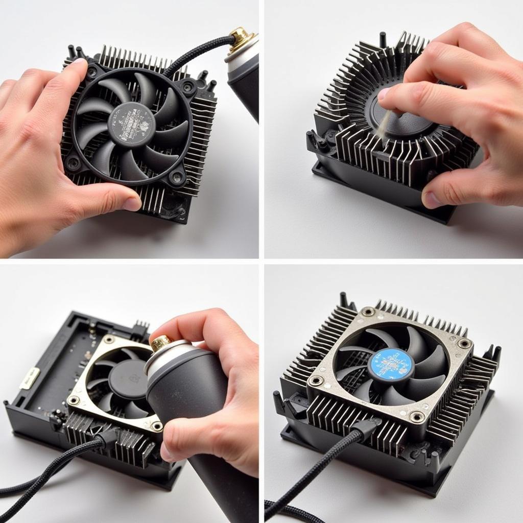 Cleaning a CPU Cooler