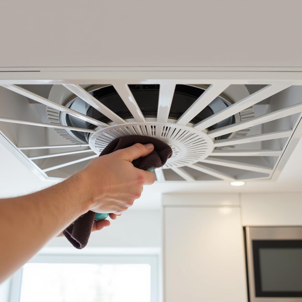 Cleaning Extractor Fan Blades