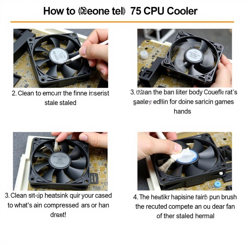 Cleaning a Fan Cool Master Socket 775