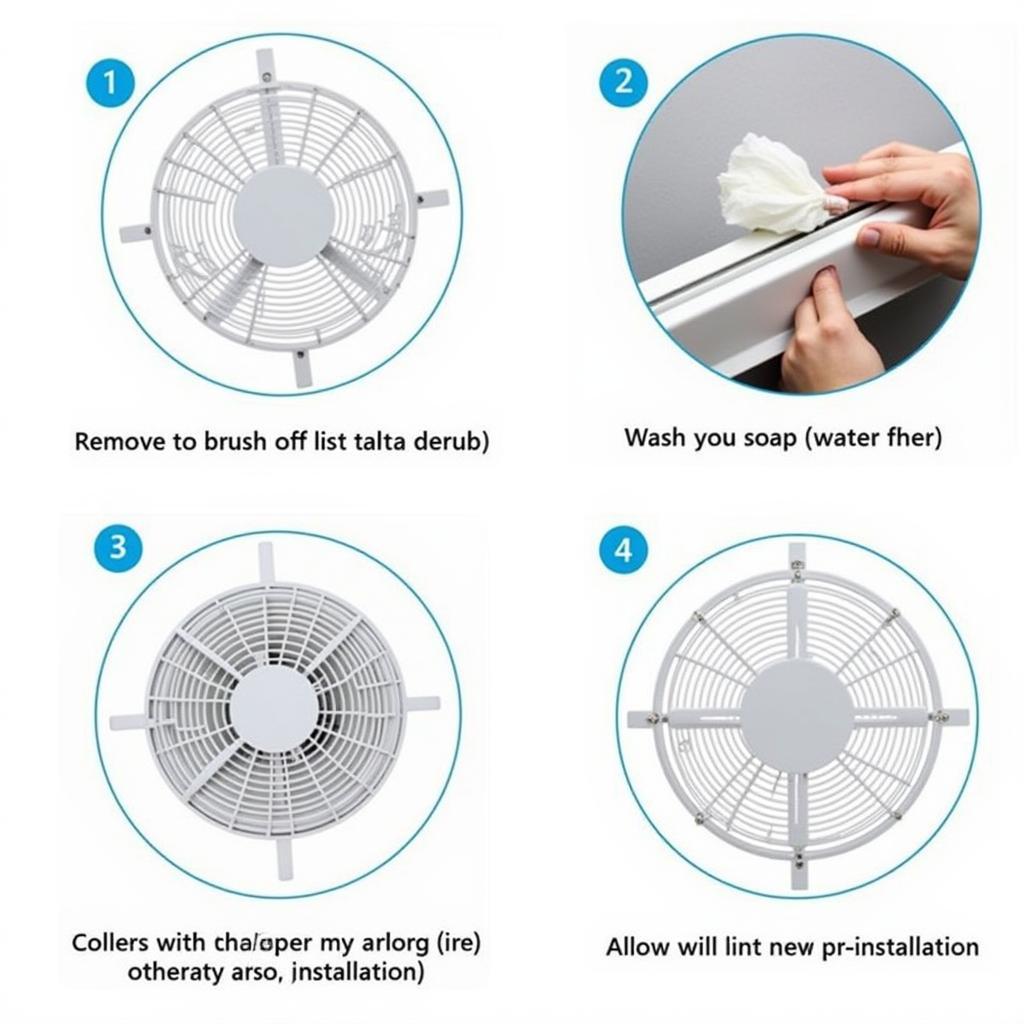 Cleaning a Fan Filter Guard