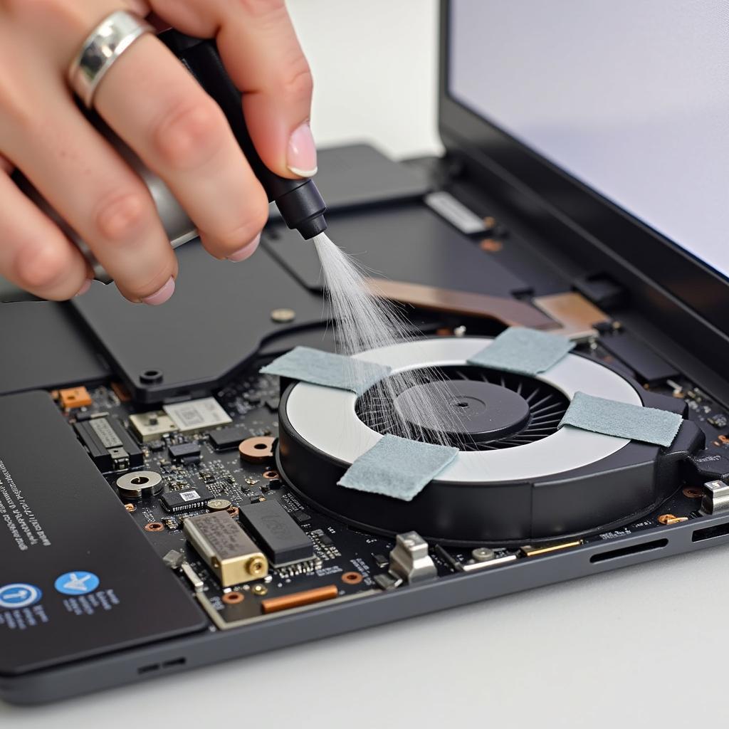 Cleaning Laptop Fan