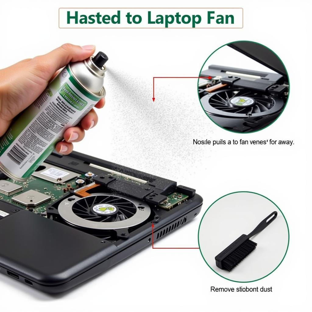 Cleaning Laptop Fan from Dust Buildup