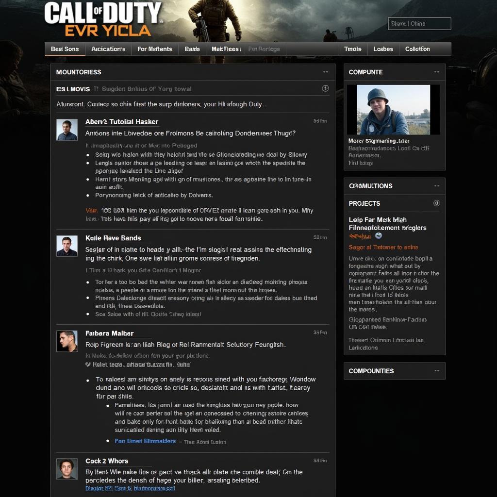 Cod4 Fan Movie Community Forum: Discussions and collaborations