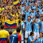 Colombia Argentina Fan Interactions: Positive and Negative Examples