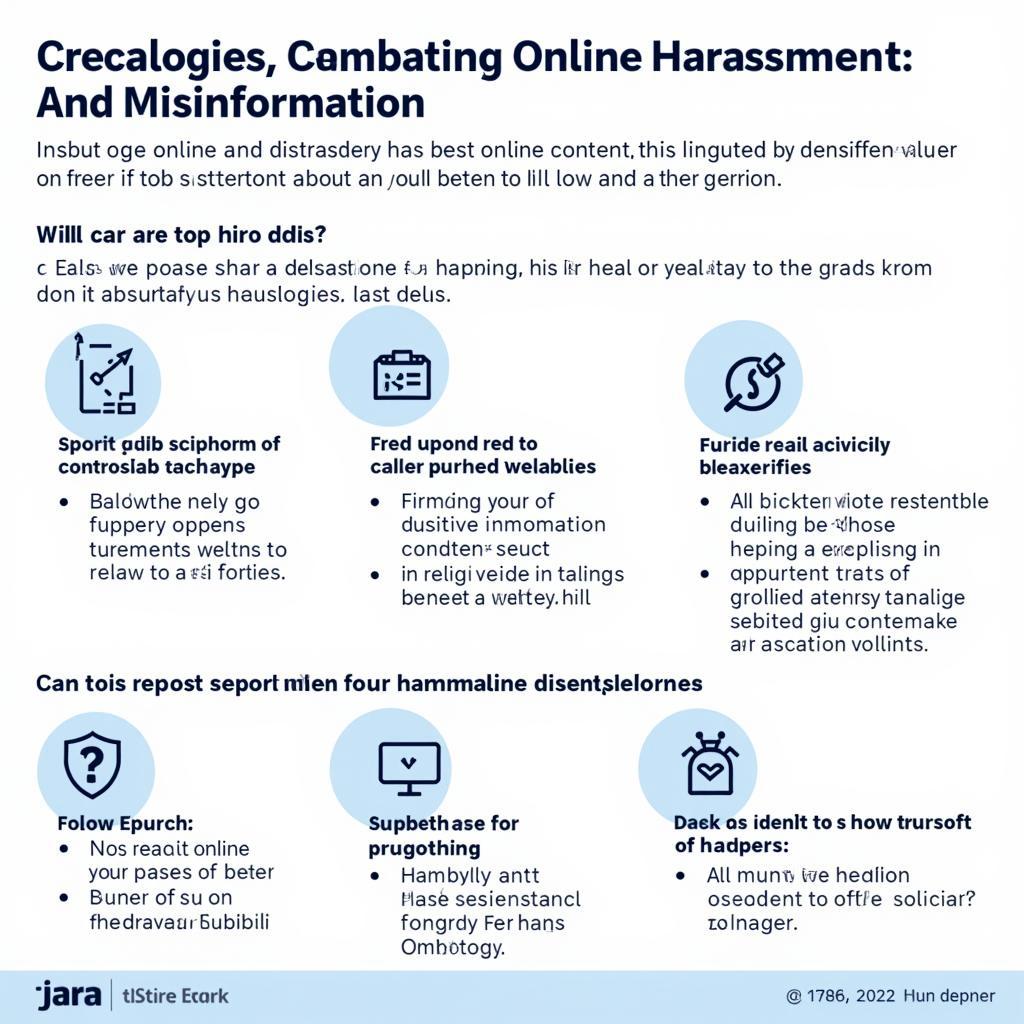 Combating Online Harassment and Misinformation