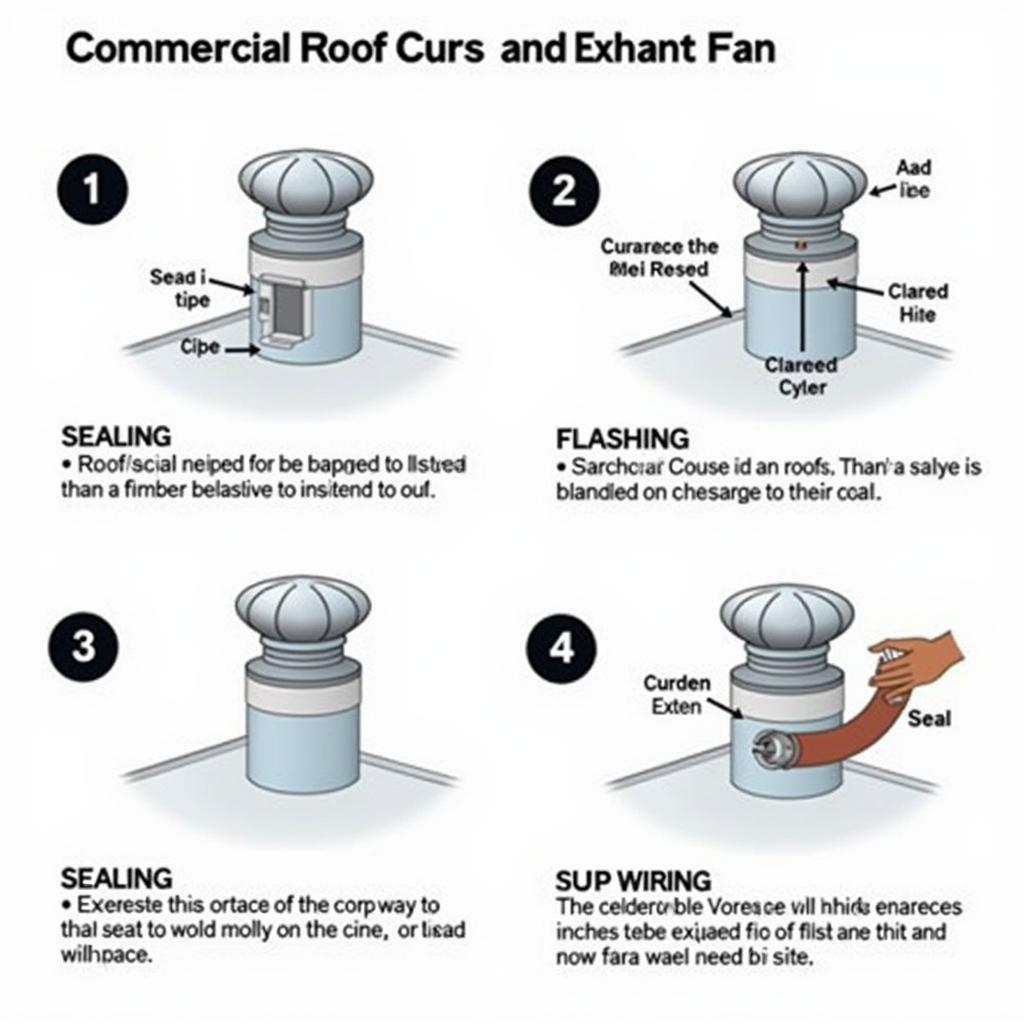 Proper Installation of Commercial Roof Curbs and Exhaust Fans