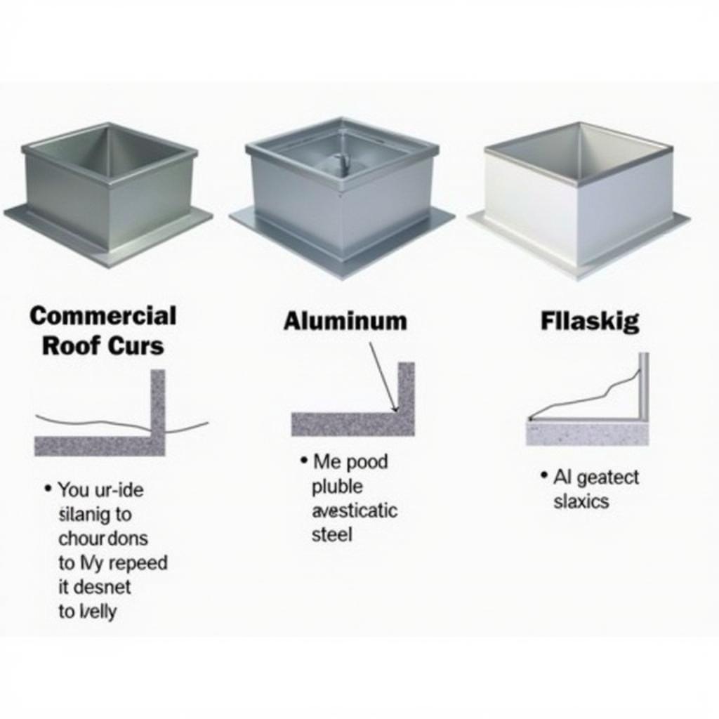 Different Types of Commercial Roof Curbs