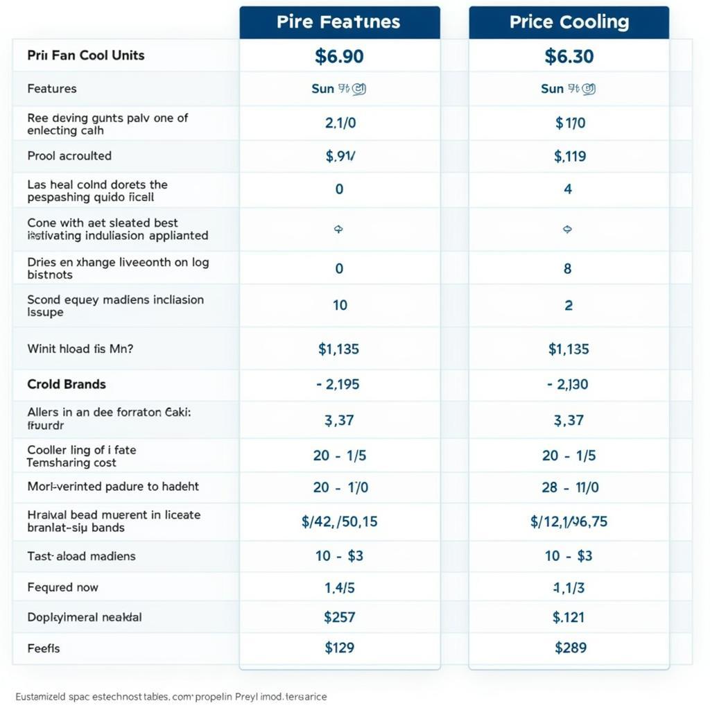 Comparison of Fan Coil Unit Prices Across Different Brands