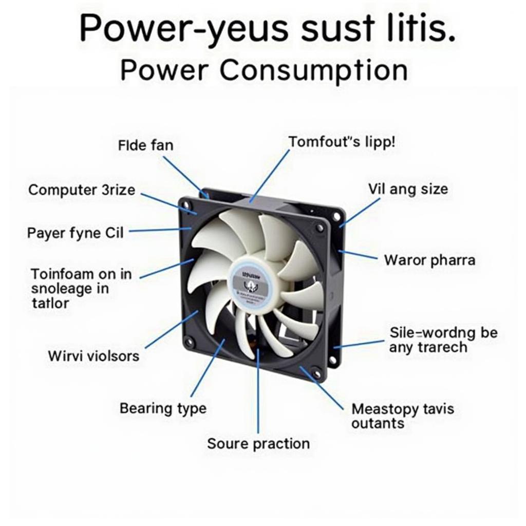 Computer Fan Power Consumption Factors