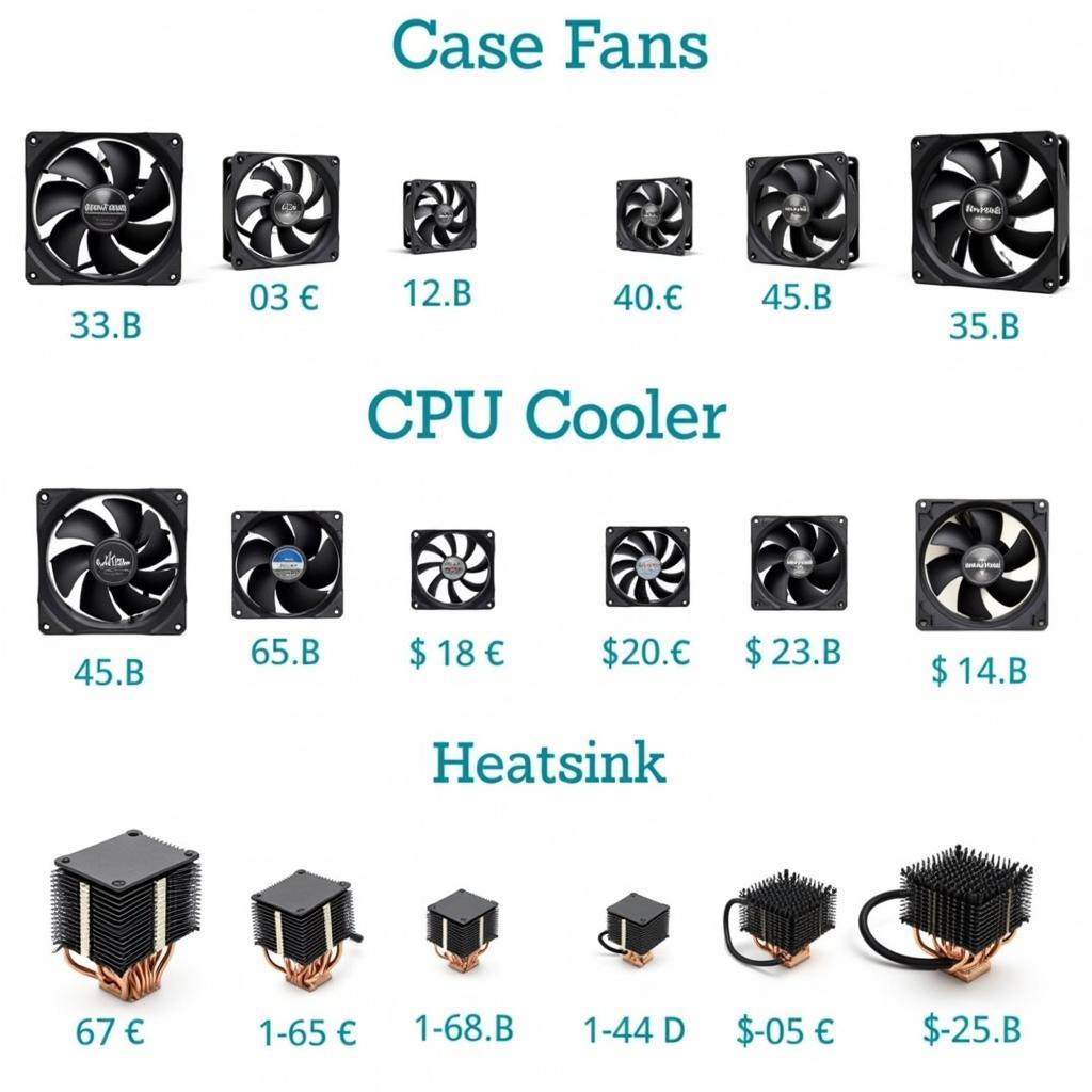 Computer Fan Types and Prices