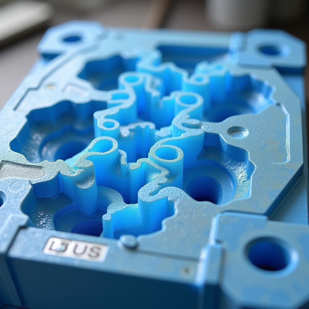 Conformal Cooling Channels in a 3D Printed Mold