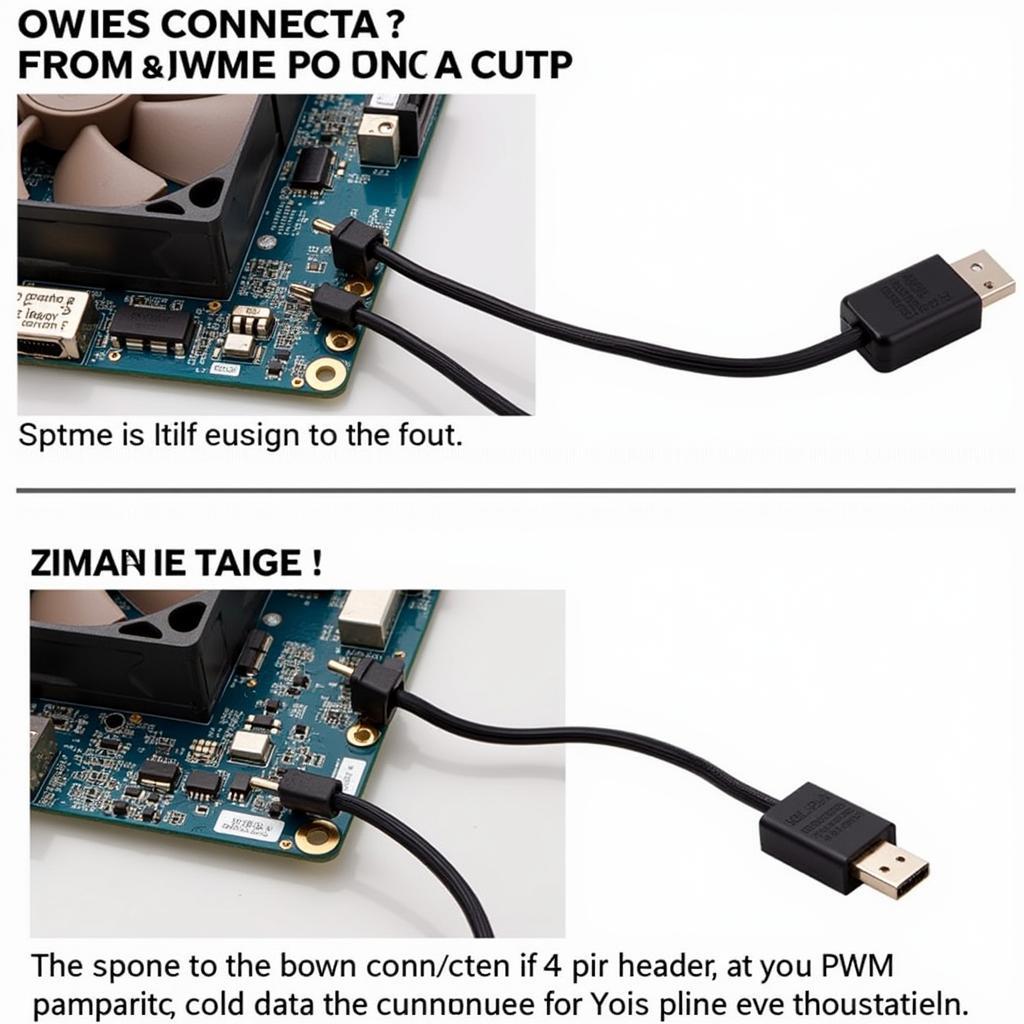 Connecting an 8cm PWM fan to a 4-pin motherboard header