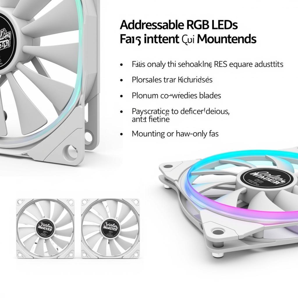 Cooler Master 140mm RGB Fan Features