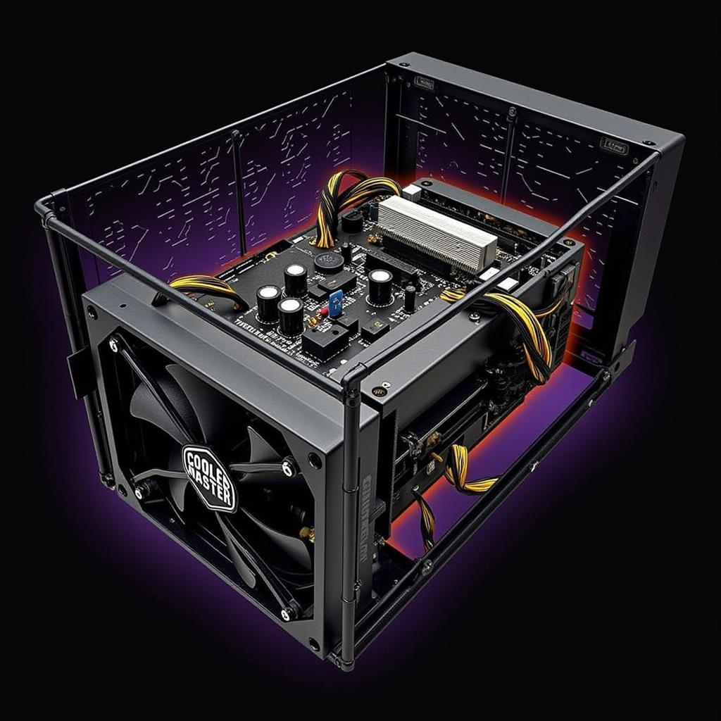 Cooler Master 460W PSU Internal Components