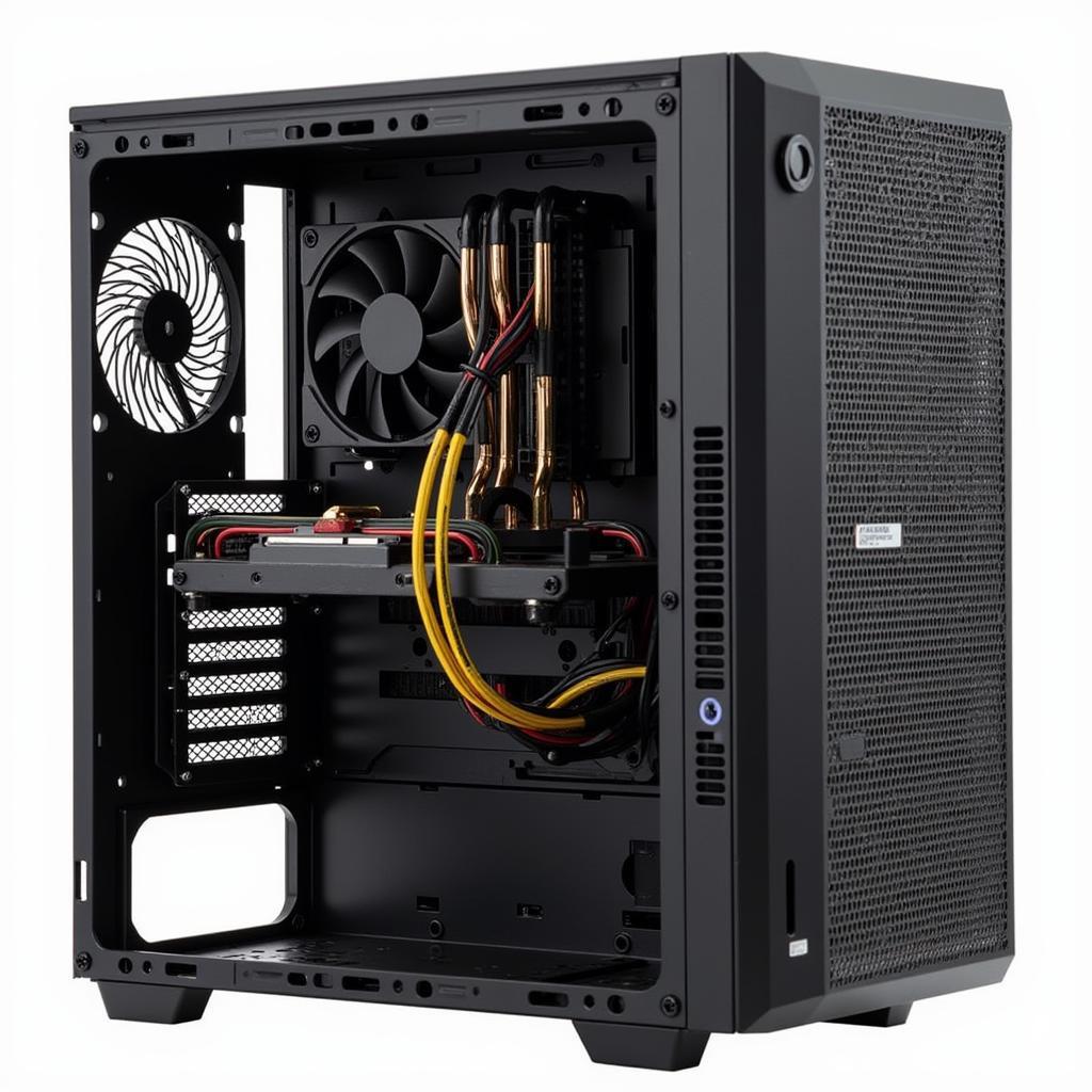 Cooler Master 460W Renew Fan 12 Black New Installed in a PC Build