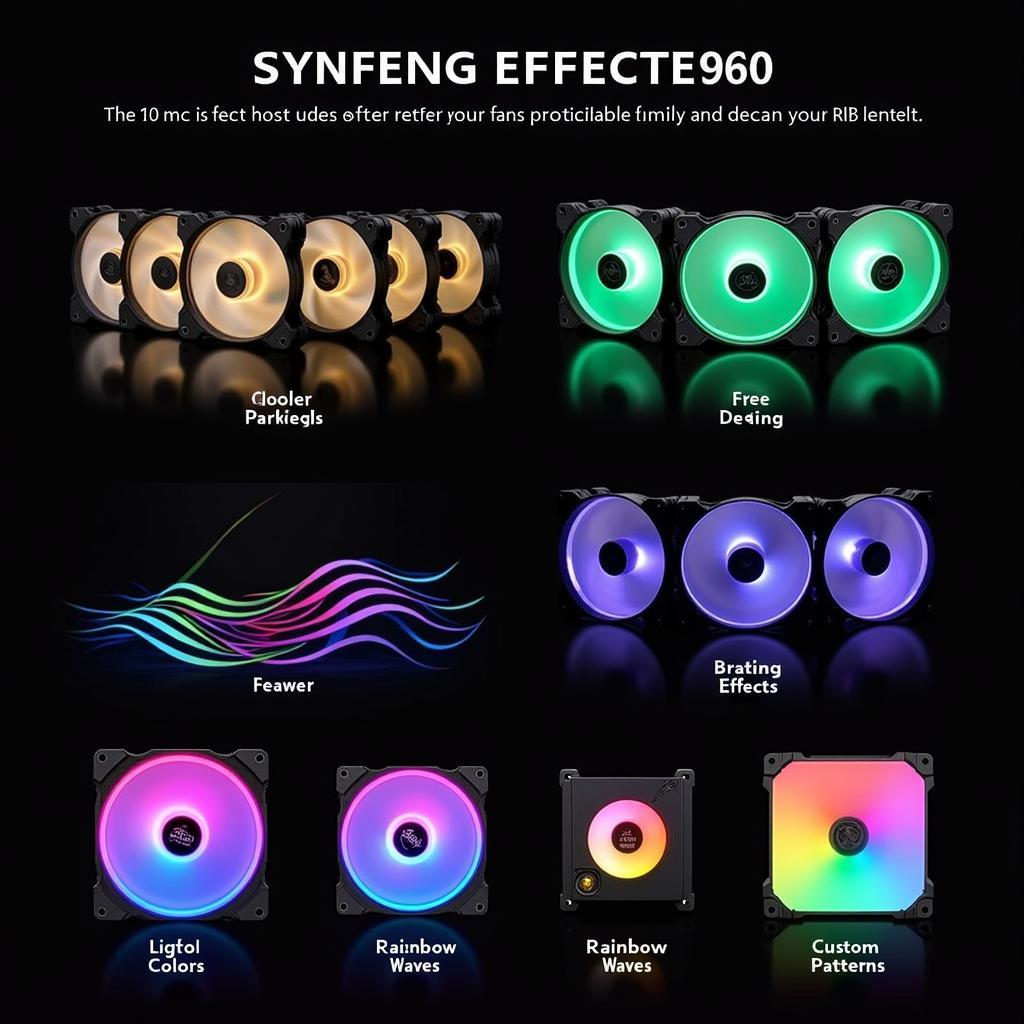 Cooler Master Fan RGB Lighting Effects