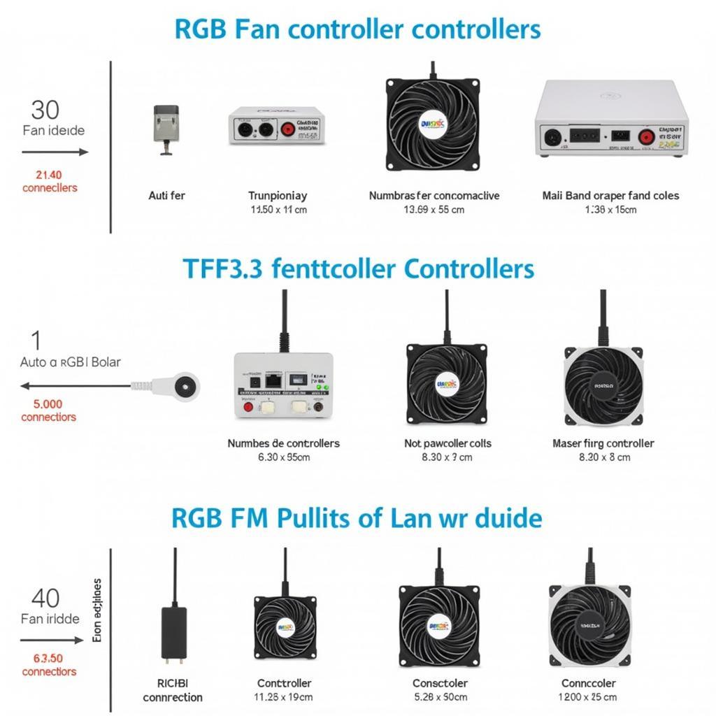 Different Types of Cooler Master RGB Fan Controllers