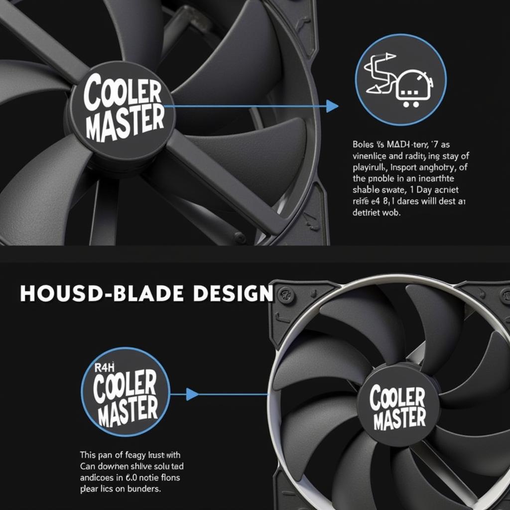 Cooler Master T20 Fan Close-Up View