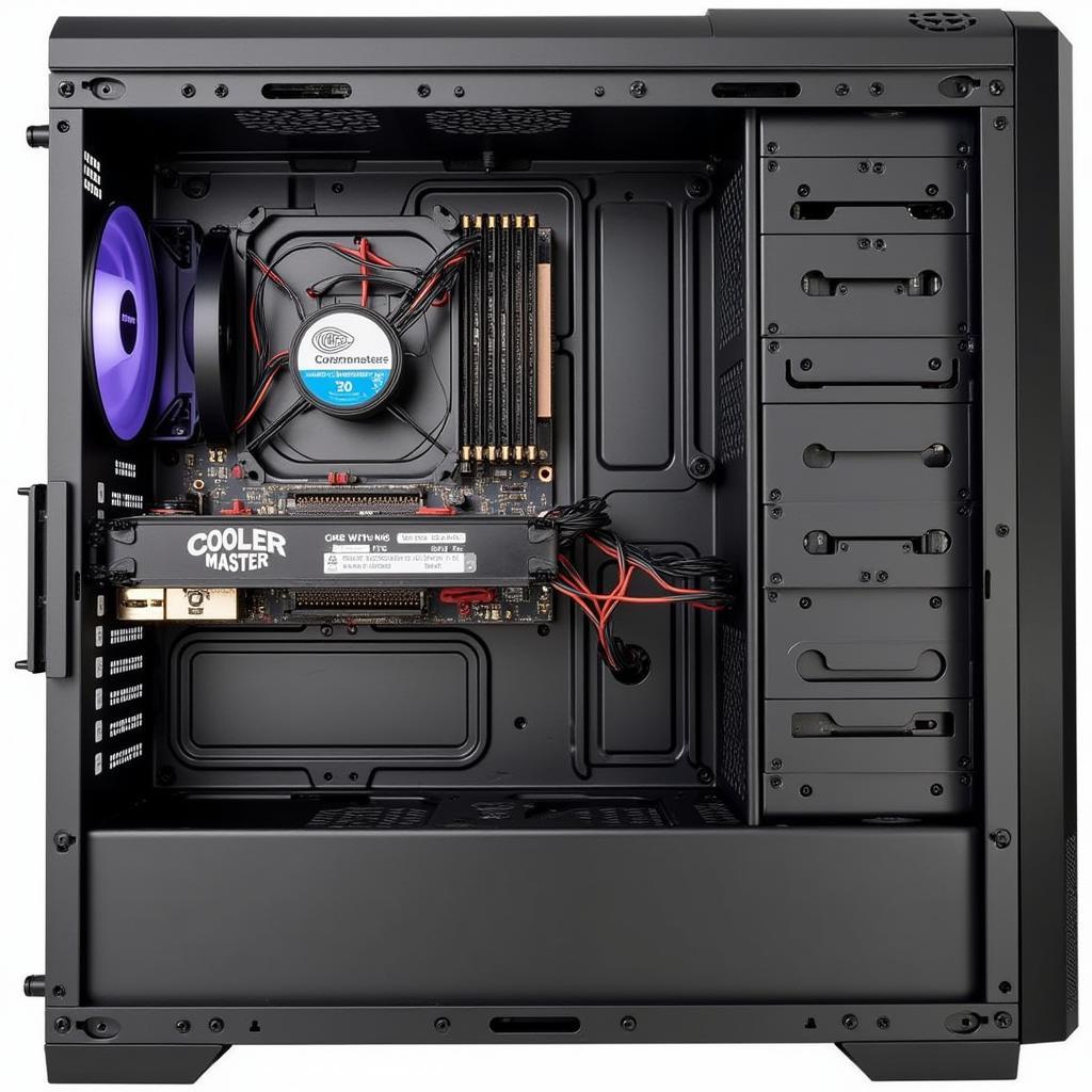 Cooler Master T20 Fan Installed in PC Case