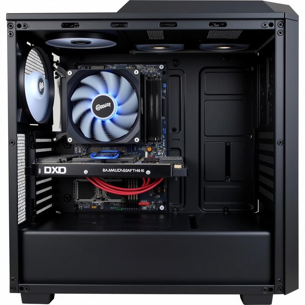 Cooler Master T400i Installed in PC Case