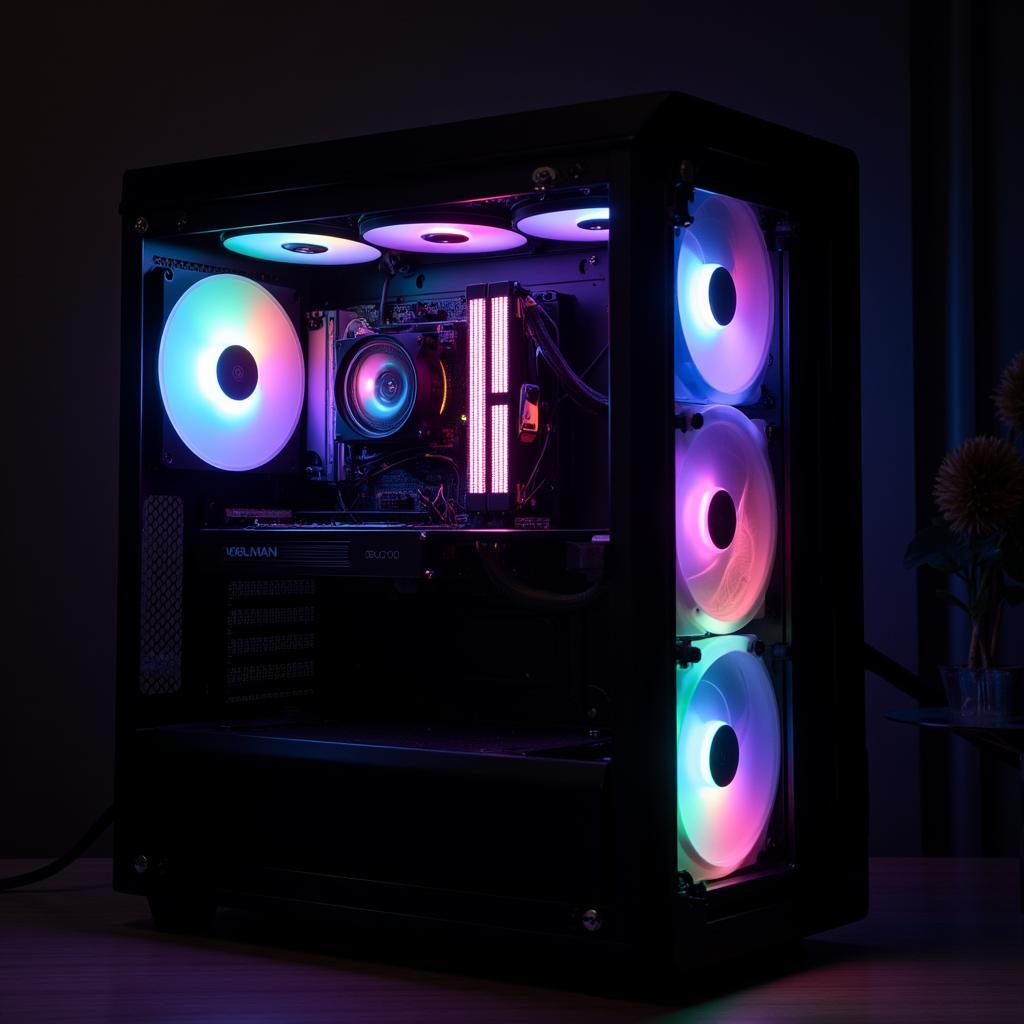 Coolman RGB V2.0 Fan Installation Example