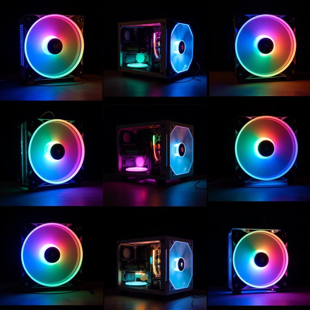 Coolmoon IceFruit RGB Lighting Effects Showcase